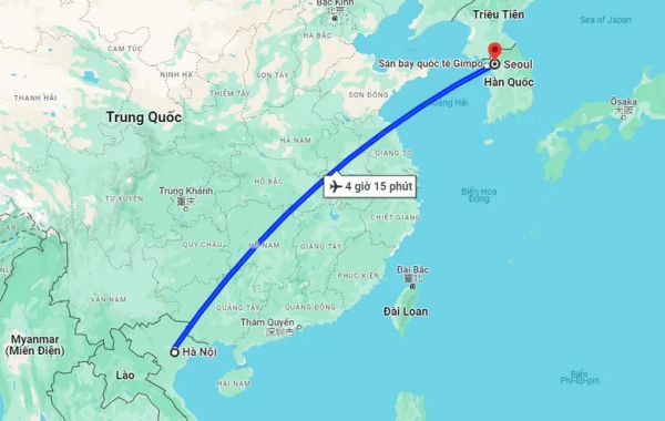Bay từ Hà Nội sang Seoul mất bao lâu? Hãng bay thẳng, giờ bay và sân bay Incheon hay Gimpo (2026)