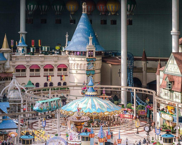 Khu vui chơi trong nhà của Lotte World tại Seoul