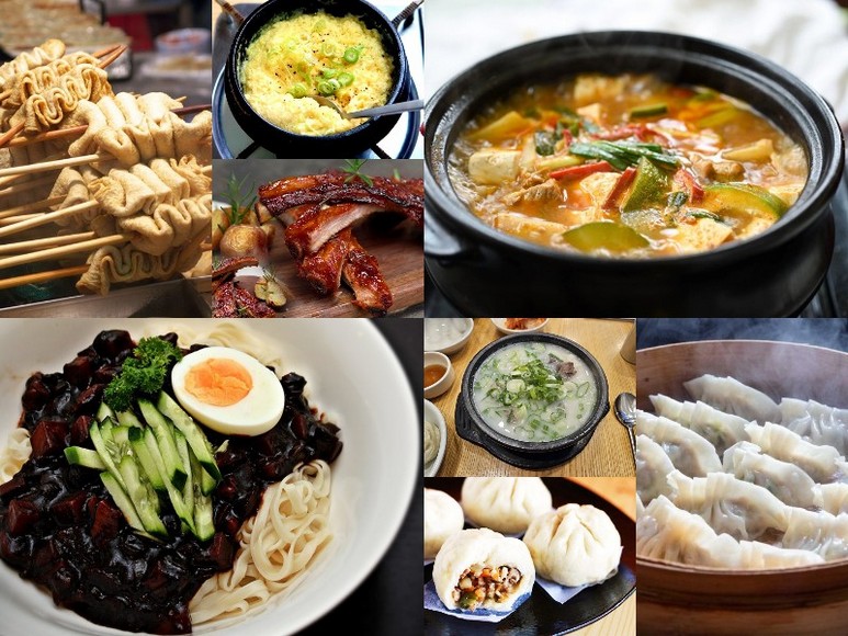 Mâm cơm Hàn Quốc có món ít cay phù hợp người lớn tuổi